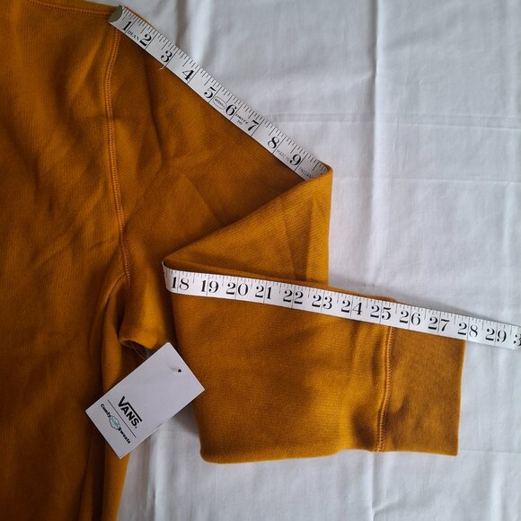 Sweatshirt Vans ComfyCush Sweats, Gold, Size XXL 2XL New NWT Long Sleeve - Picture 6 of 9